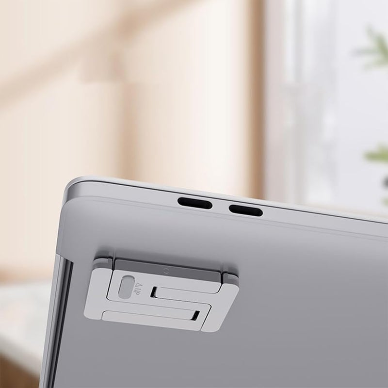حامل كمبيوتر محمول قابل للتعديل لتعزيز التبريد بتصميم غير قابل للانزلاق متوافق مع MacBook Air والأجهزة اللوحية - Image 3